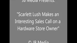 Scarlett Lush is the Metal Saleswoman