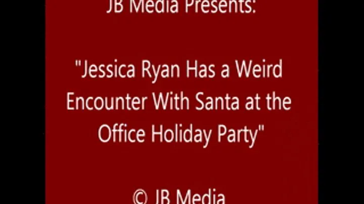 Jessica Ryan Meets Santa at a Christmas Party