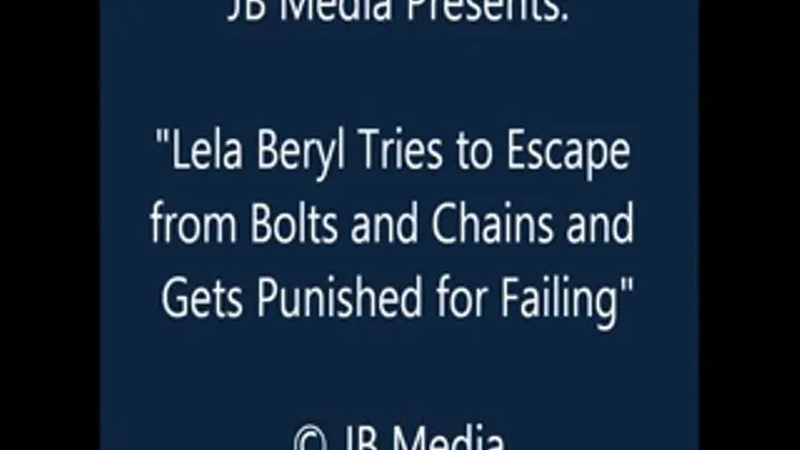 Lela Beryl Escape Artist Adventure - SQ