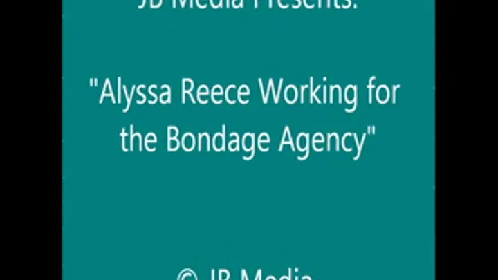 Alyssa Reece Works for the Agency - SQ