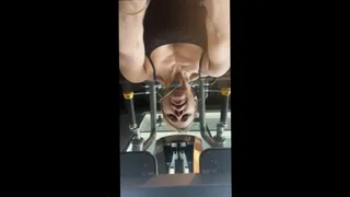 Pull Ups Underneath View Toe Pointing