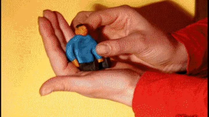 Plasticine men 1 (Rebecca)