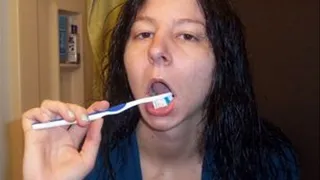 Teeth & tongue brushing