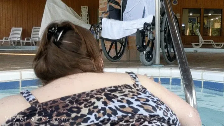 Out of the Hot Tub and Into a Wheelchair SSBBW