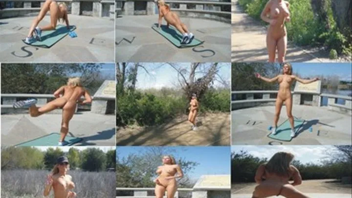 Randy's Nude Outdoor Workout II Pt.3 MPEG