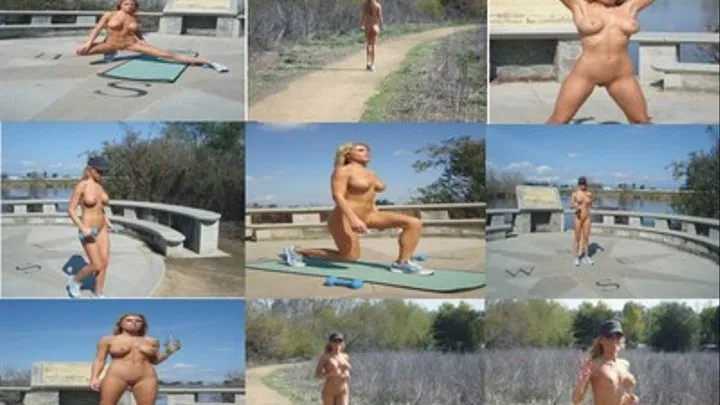 Randy's Nude Outdoor Workout II Pt.5 Quicktime