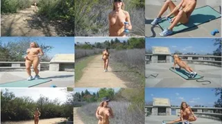 Randy's Nude Outdoor Workout II pt.4