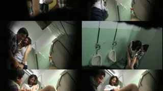 Horny Strangers Release Lust in a Public Toilet! - Part 2 (Faster Download)