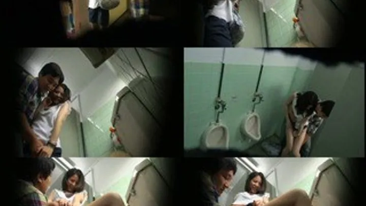 Horny Strangers Release Lust in a Public Toilet! - Part 2