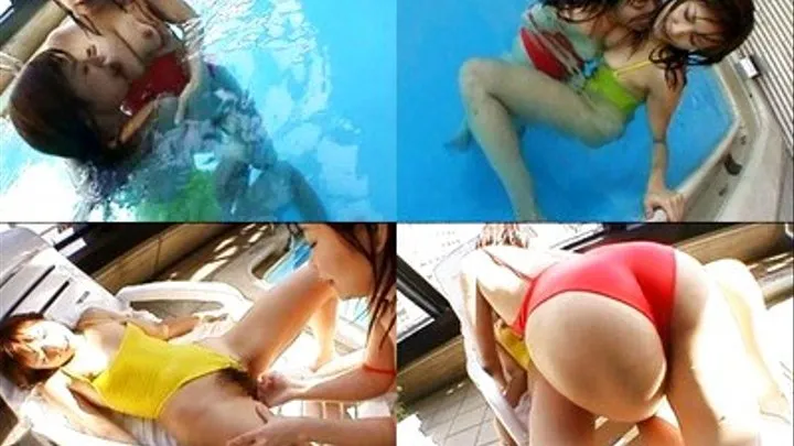 Wet From Swimming, Lesbians Suddenly Became Horny - Part 2