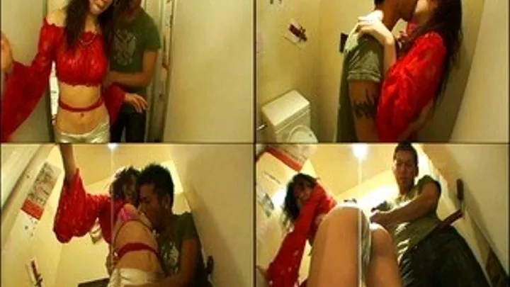 SLUT GETS QUICK SEX IN THE TOILET!!! - Part 1 (Faster Download)