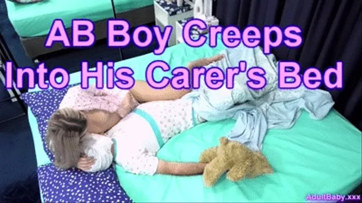 Adult Baby Boy Creeps Into His Step-Mommy's Bed