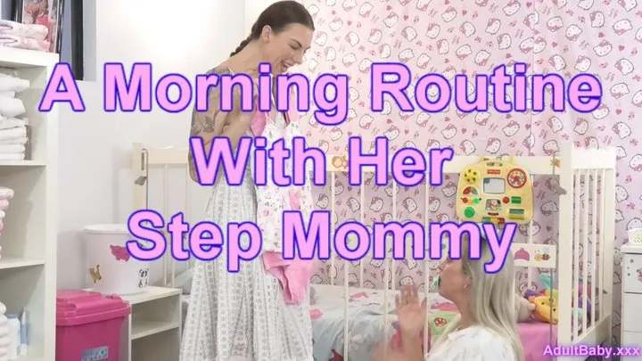 A Morning Routine With Her Step Mommy