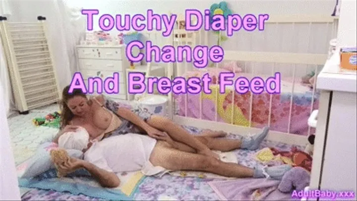 Touchy Diaper Change And Breast Feed