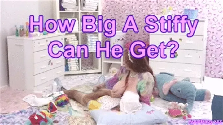 How Big A Stiffy Can He Get?