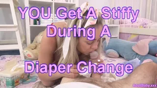 YOU Get A Stiffy During A Diaper Change