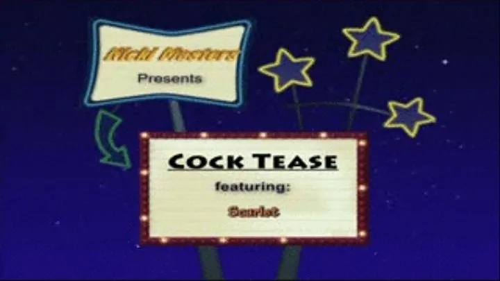 Cock Tease Quicktime