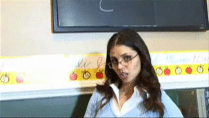 Caught Staring by the Teacher - Cali Logan