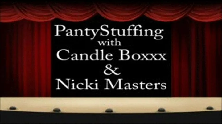 Panty Stuffing With Candle