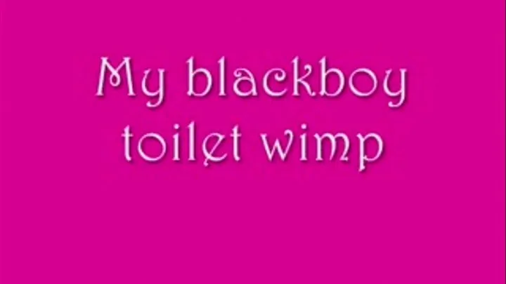 My Blackboy Toilet wimp