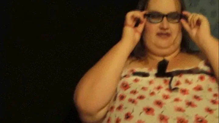 Beautiful Blonde BBW in Glasses, Ripping Major Farts