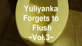 Yummy Yulia Forgets to Flush Vol. 3