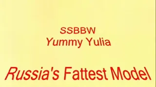 SSBBW Yummy Yulia - Fat 20-Year Old in Yellow & Pink Photoshoot