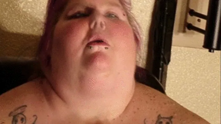 Sinfully Divine SSBBW - 600 Pound Woman in a Wheel Chair Smoking