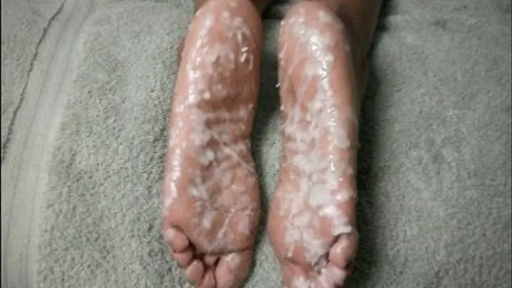 Candle Wax Foot