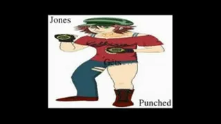 Krissy belly punches Jones