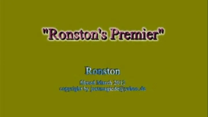 Ronston's Premier Mpeg