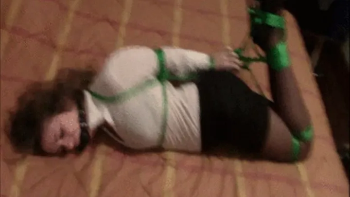 Ivy hogtied 2