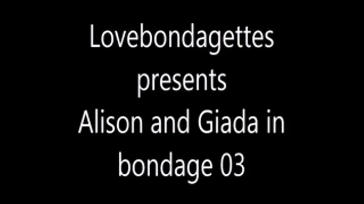 Alison and Giada in bondage 03