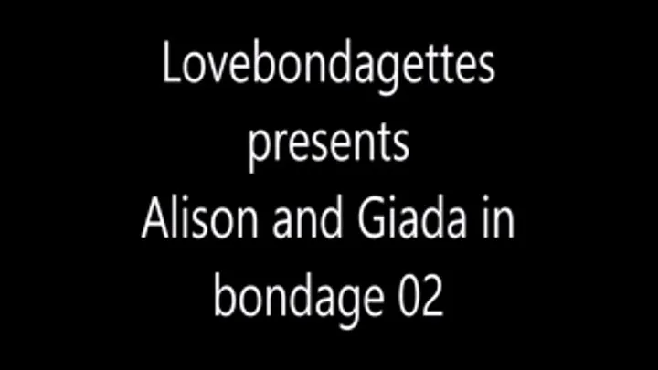 Alison and Giada in bondage 02