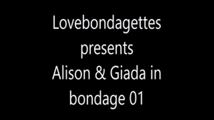 Alison and Giada in bondage 01