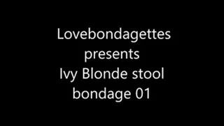 Ivy Blonde stool bondage 01I