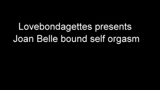 Joan Belle bondage self orgasm