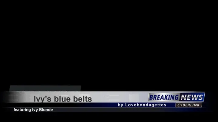 Ivy's blue belts