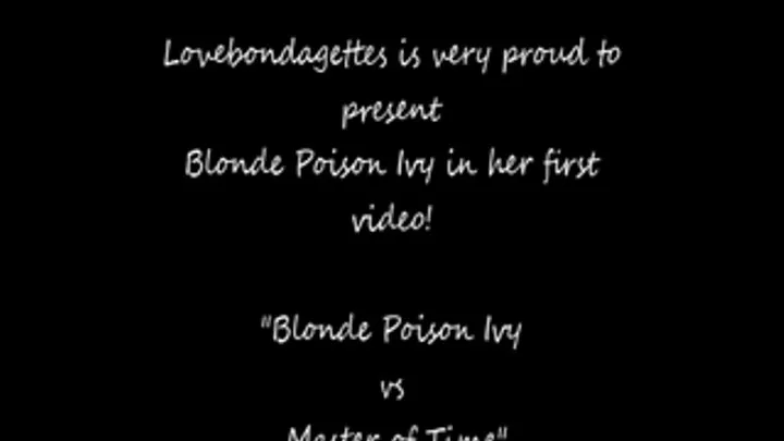 Blonde Poison Ivy vs Master of Time