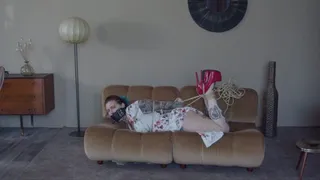 Alison hogtied