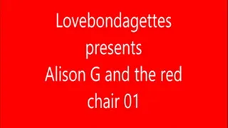 Alison G on a red chair part 1