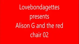 Alison G on a red chair part 2