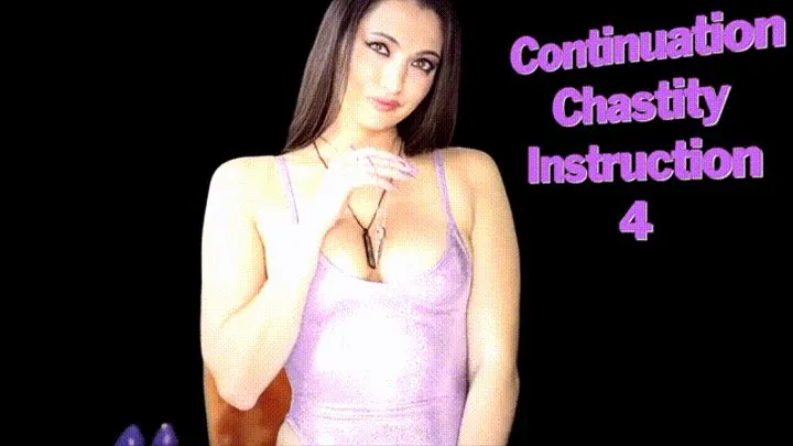 Bratty Bunny - Continuation Chastity Instruction 4