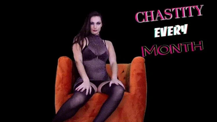 Bratty Bunny - Chastity Every Month