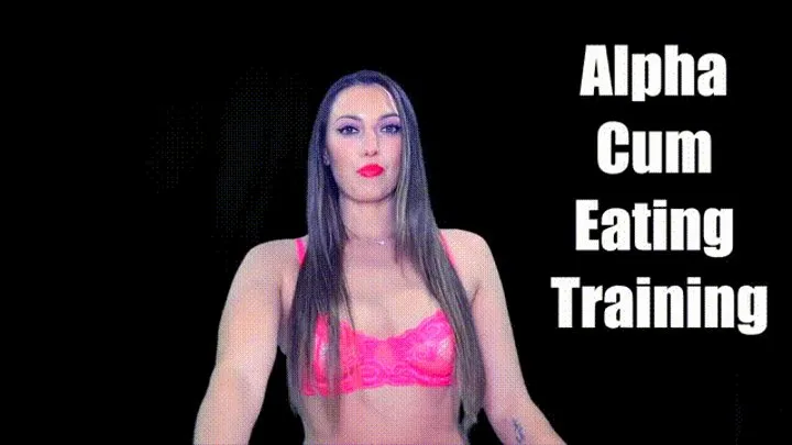 Bratty Bunny - Alpha Cum Eating Training