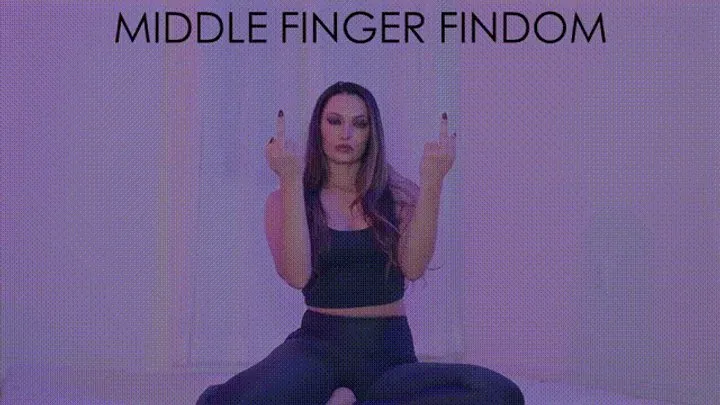 Bratty Bunny - Middle Finger Findom