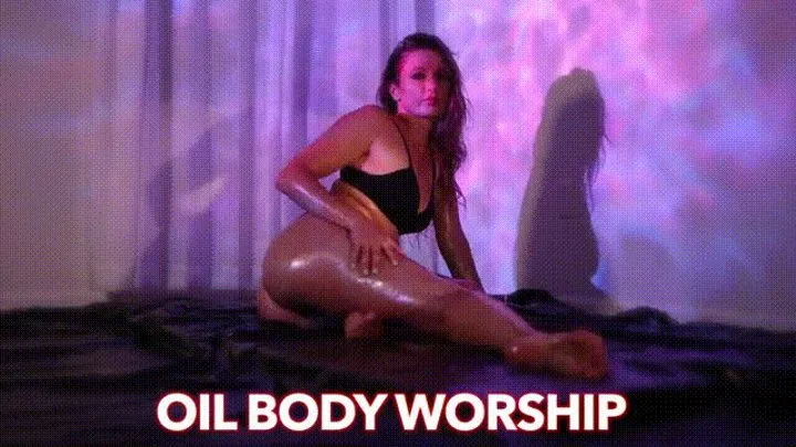 Bratty Bunny - Oil Body Worship