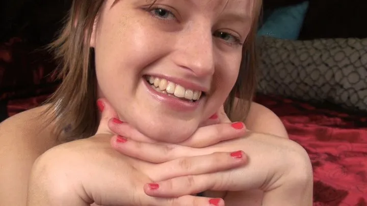 Sexy Red Nails, Hands Folded