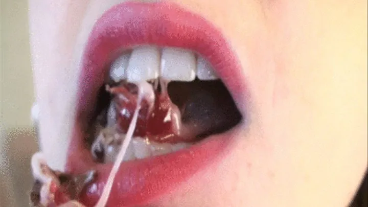 Chocolate Cherry Vore Play