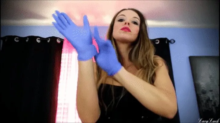 Latex Gloves Medical Mask Domination POV ( )